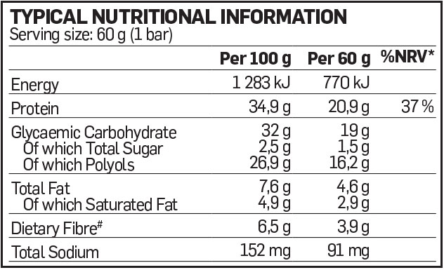 461137 primal protein bar salted caramel 60g